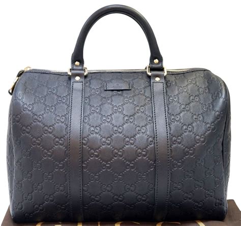 gucci black guccissima leather bag|black gucci side bag.